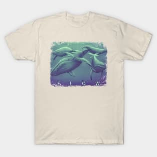 humpback Whales Flow T-Shirt